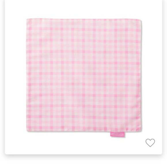 Stoney Clover Lane X Target Dog Bandana Pink Gingham Reversible NWT - Picture 3 of 4
